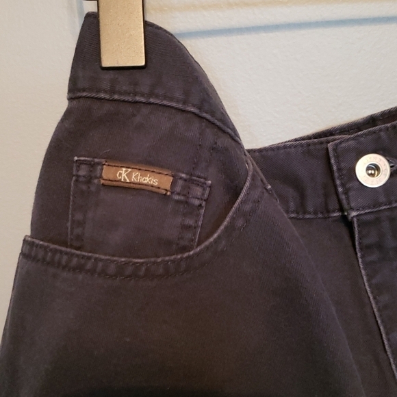 WOMENS 90s Calvin Klein Jeans Khakis Shorts - Picture 4 of 6